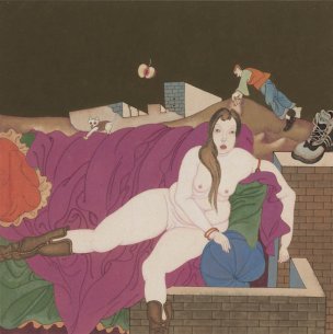近现代 李孝萱 (2) 40X40[人物]