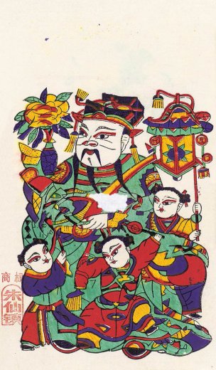 近现代 朱仙镇 年画-Scan100617-14 52x31[人物]