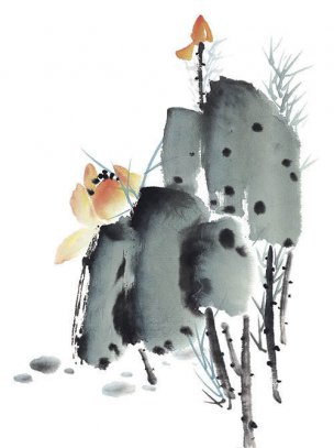 近现代 佚名 花卉图册J173-69-国画百花争艳312[花鸟 