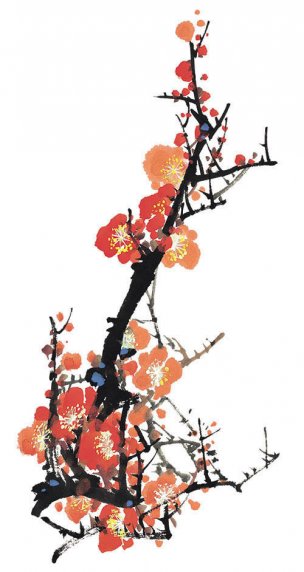 近现代 佚名 花卉图册J173-69-国画百花争艳31[花鸟