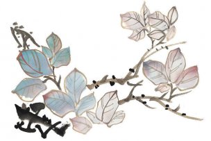 近现代 佚名 花卉图册J173-69-国画百花争艳26[花鸟