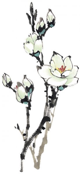 近现代 佚名 花卉图册J173-69-国画百花争艳266[花鸟