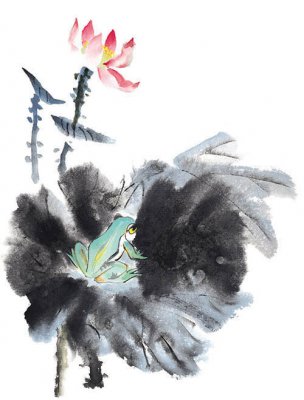 近现代 佚名 花卉图册J173-69-国画百花争艳291[花鸟