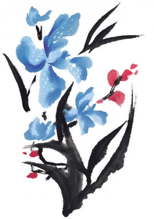 近现代 佚名 花卉图册J173-69-国画百花争艳268[花鸟