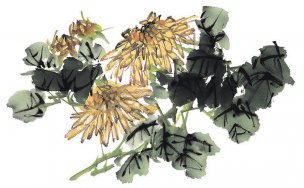近现代 佚名 花卉图册J173-69-国画百花争艳256[花鸟