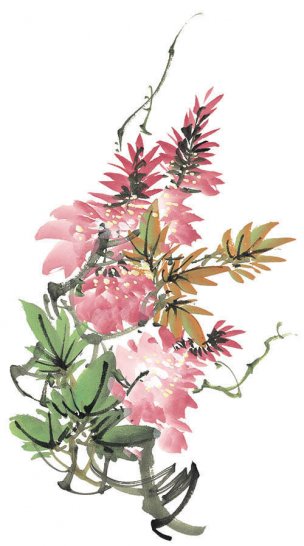 近现代 佚名 花卉图册J173-69-国画百花争艳288[花鸟