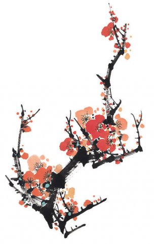 近现代 佚名 花卉图册J173-69-国画百花争艳23[花鸟