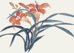 近现代 佚名 花卉图册J173-69-国画百花争艳116[花鸟