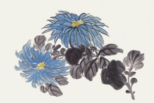 近现代 佚名 花卉图册J173-69-国画百花争艳121[花鸟
