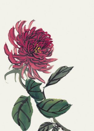 近现代 佚名 花卉图册J173-69-国画百花争艳109[花鸟