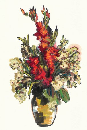 近现代 佚名 花 B06-101x68 [花鸟]