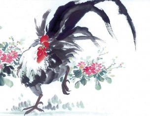 近现代 佚名 生肖动物集J173-77-国画生肖动物63[走