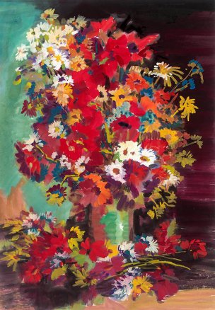 近现代 佚名 花 B05-101x68 [花鸟]