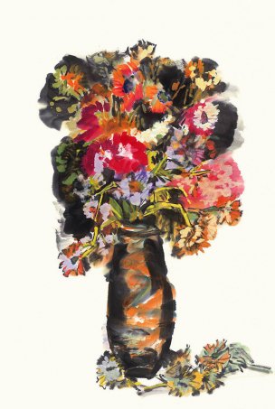 近现代 佚名 花 B10-101x68 [花鸟]