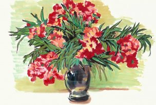 近现代 佚名 花 B07-68x101 [花鸟]