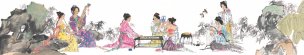 近现代 佚名 群艳好 275x50[人物]