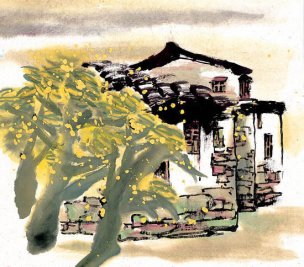 近现代 佚名 江南水乡画册J173-74-国画江南水乡