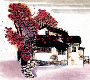 近现代 佚名 江南水乡画册J173-74-国画江南水乡