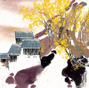 近现代 佚名 江南水乡画册J173-74-国画江南水乡