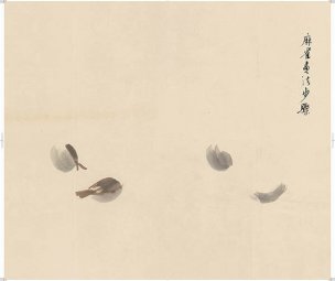 近现代 徐悲鸿 册页之二-ca0709041-15-16 28.7x24[花鸟
