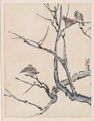 近现代 徐悲鸿 册页-3[花鸟]
