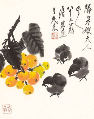 近现代 唐云 藤芳藏品 05-X 32x40[花鸟]