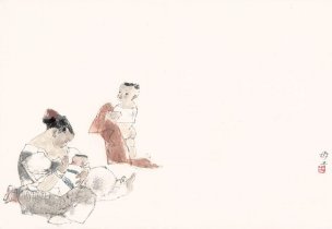 近现代 周思聪 册页20开-04 55X38[人物]
