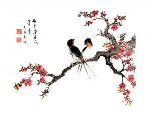 近现代 吴钰 庵老人[花鸟]