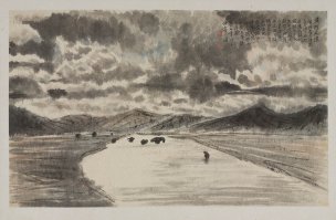 近现代 吴欢 作品 (42)[山水]