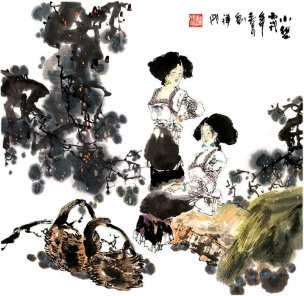 近现代 刘祥 小愁[人物]