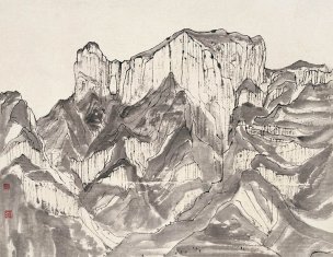 近现代 刘牧 山水小品(4)[山水]