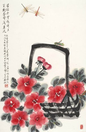 近现代 关山月 21-1 34×52[花鸟]