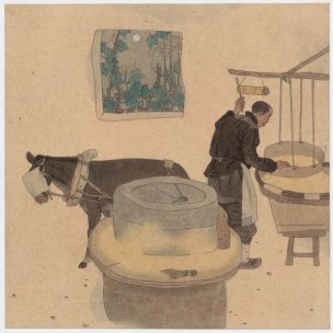 近现代 侯国良 人物001-S (34) 36x36[人物]