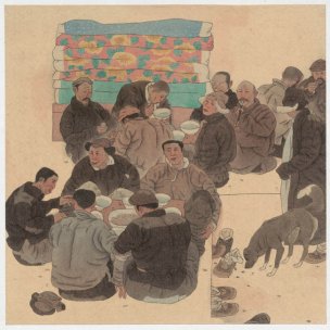 近现代 侯国良 人物001-S (40) 36x36[人物]