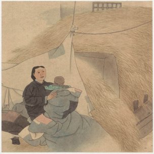 近现代 侯国良 人物001-S (38) 36x36[人物]