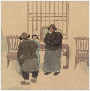 近现代 侯国良 人物001-S (26) 36x36[人物]
