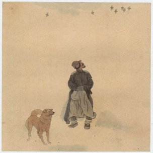近现代 侯国良 人物001-S (28) 36x36[人物]