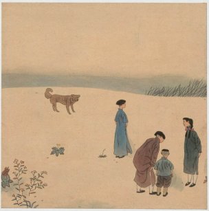 近现代 侯国良 人物001-S (13) 36x36[人物]