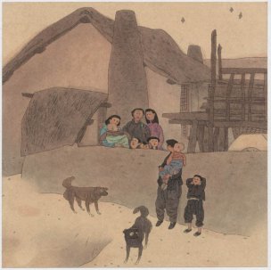 近现代 侯国良 人物001-S (20) 36x36[人物]