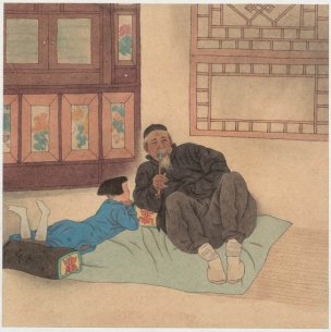 近现代 侯国良 人物001-S (14) 36x36[人物]