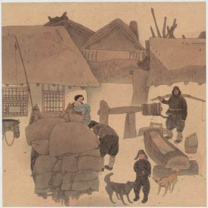 近现代 侯国良 人物001-S (16) 36x36[人物]