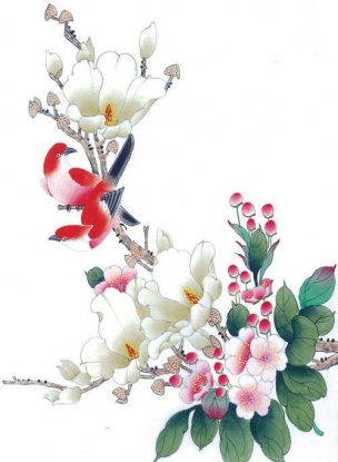 近现代 佚名 花鸟图册huaniaohua3_274[花鸟]