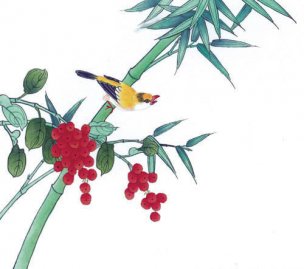 近现代 佚名 花鸟图册huaniaohua3_133[花鸟]