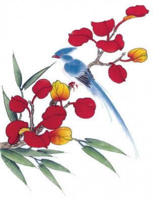 近现代 佚名 花鸟图册huaniaohua3_136[花鸟]
