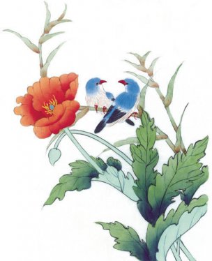 近现代 佚名 花鸟图册huaniaohua3_138[花鸟]