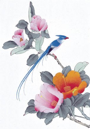 近现代 佚名 花鸟图册huaniaohua3_151[花鸟]
