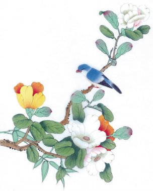 近现代 佚名 花鸟图册huaniaohua3_150[花鸟]