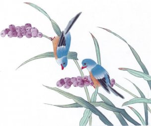 近现代 佚名 花鸟图册huaniaohua3_141[花鸟]