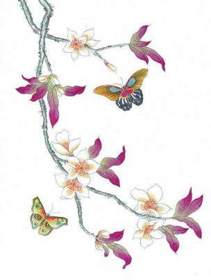 近现代 佚名 花鸟图册huaniaohua3_104[花鸟]