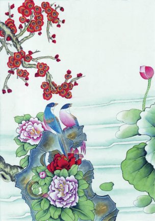 近现代 佚名 花鸟图册huaniaohua3_105[花鸟]
